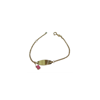 Bracelet Damiata Gioielli Child in Yellow Gold 434/102-D199 - 434/102-D199